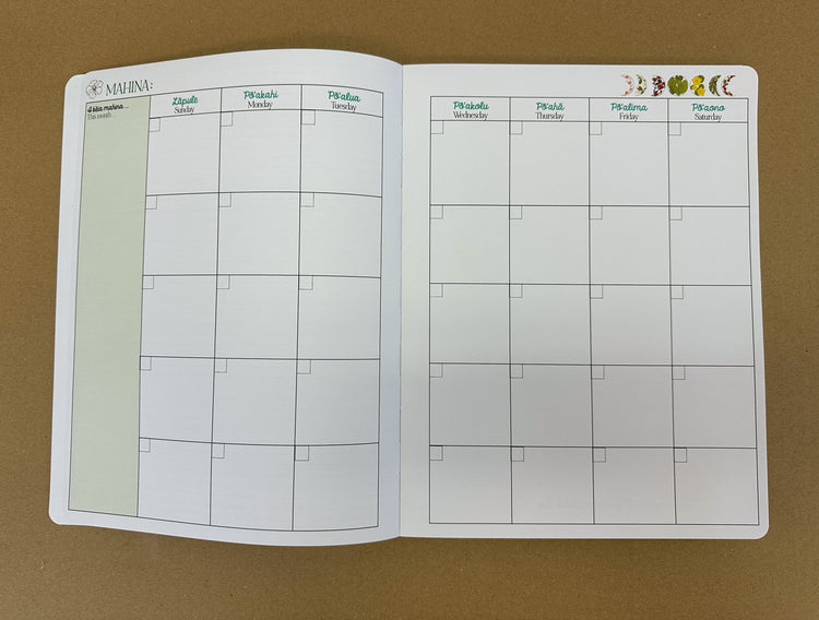 No Na Keiki Kumu Planner - Tiare