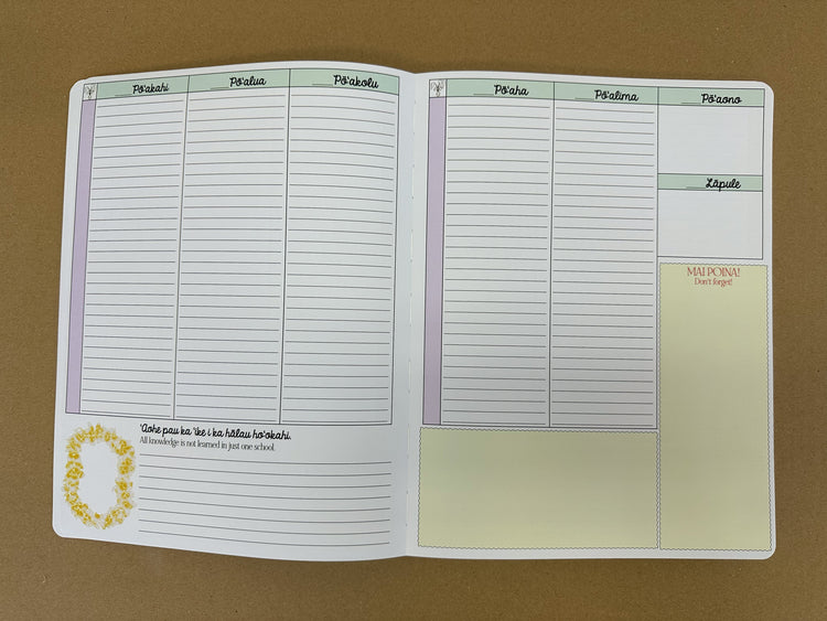 No Na Keiki Kumu Planner: Edition 2